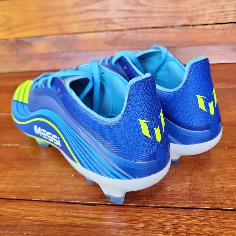 Adidas F50 Messi Pro Soccer Cleats‎ FG Men 10 Blue JQ7953 New